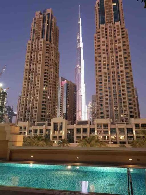 Апартаменты Lux 1Br 2 Min To Burj Khalifa Дубай Экстерьер фото