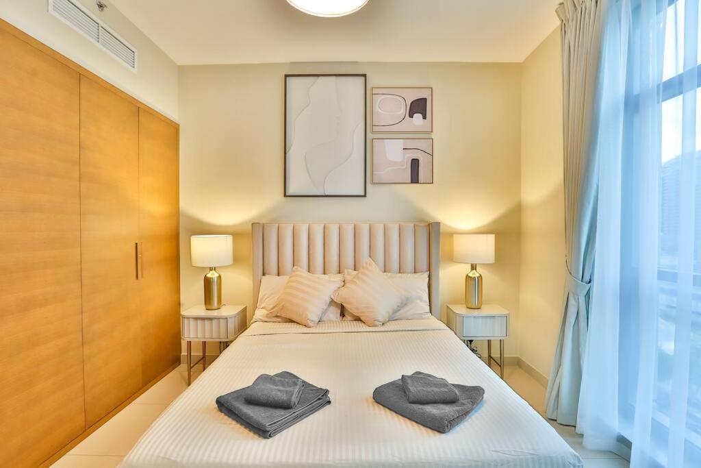 Апартаменты Lux 1Br 2 Min To Burj Khalifa Дубай Экстерьер фото